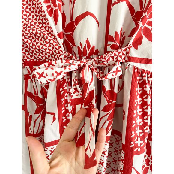 Anthropologie Maeve Printmaker Poplin Shirtdress Sz XS Bohemian - Picture 11 of 12